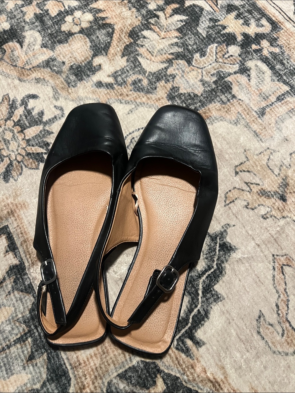 Torrid Square Toe Slingback Flats